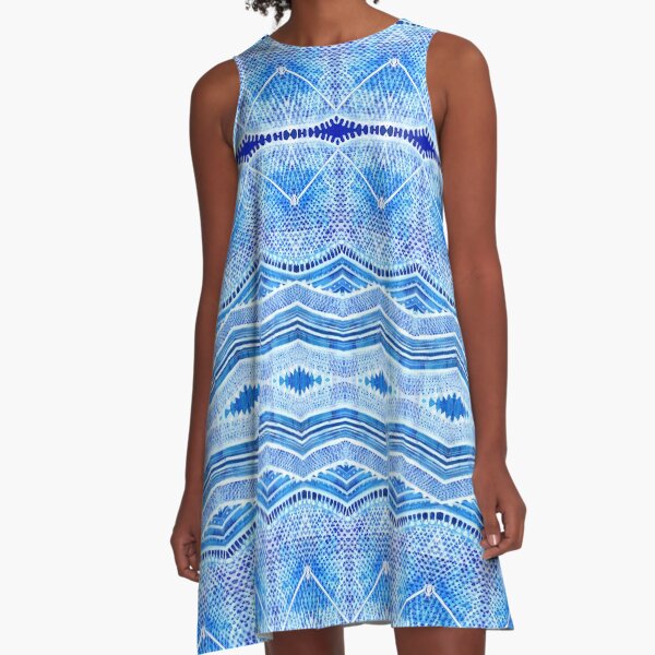 PHYTOPLANKTON RAD A-Line Dress