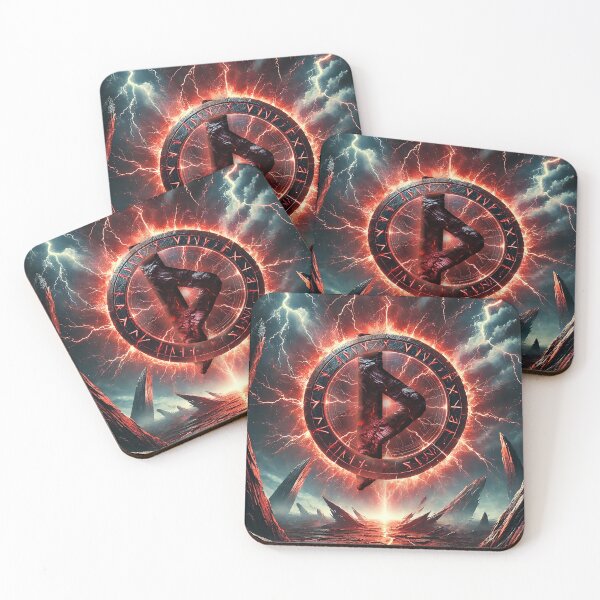 Item preview, Thurisaz - symbol of protection and power designed and sold by darkfantasy-atk.