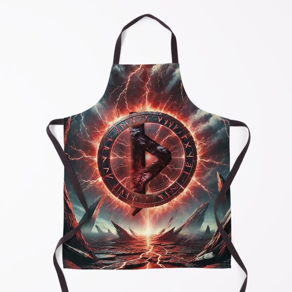 Item preview, Thurisaz - symbol of protection and power designed and sold by darkfantasy-atk.