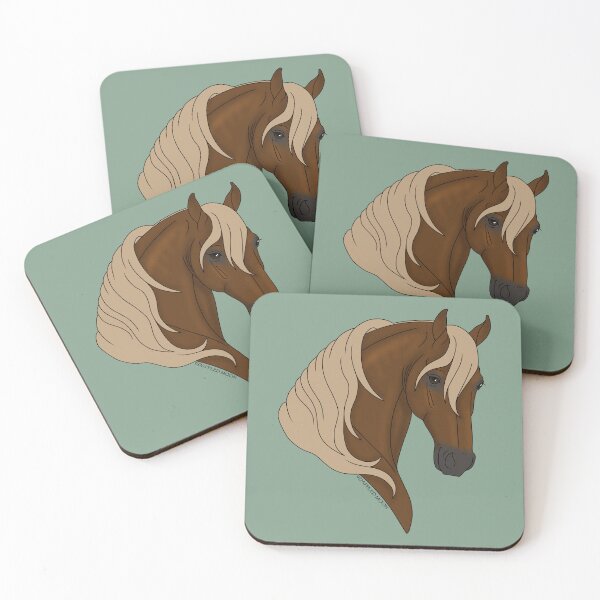 Item preview, Smiling Sorrel Cartoon Horse designed and sold by DappledMoon.
