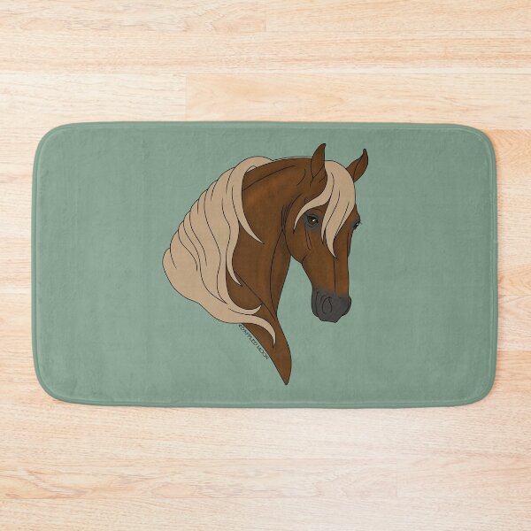 Item preview, Smiling Sorrel Cartoon Horse designed and sold by DappledMoon.