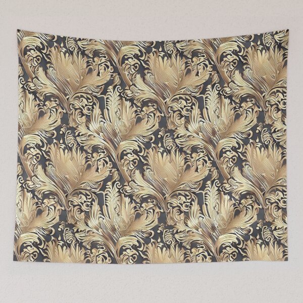 Item preview, Opulent Brocade Motif with Classic Appeal designed and sold by communedesigns.