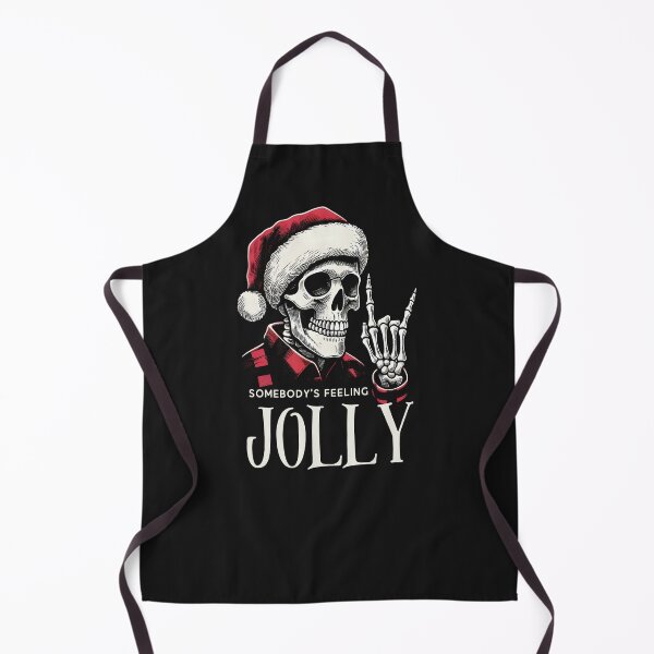 Item preview, Somebody's Feeling Jolly Skeleton designed and sold by CreepyCornerArt.