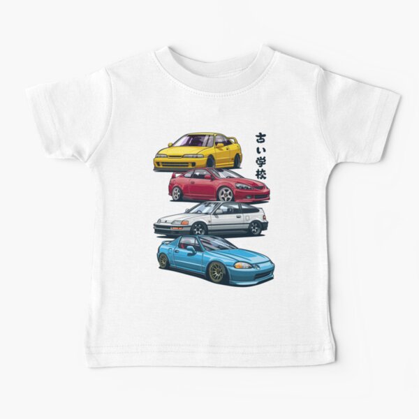 JDM Mix. Civic, CRX, Integra Baby T-Shirt