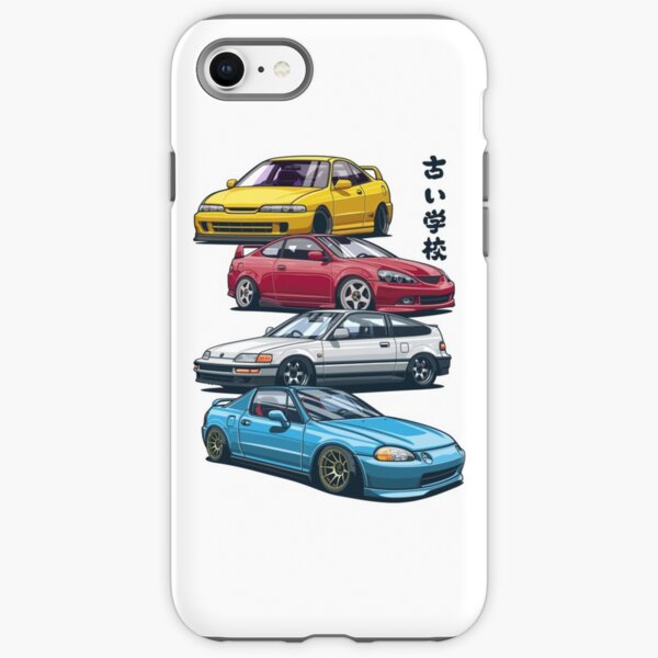 JDM Mix. Civic, CRX, Integra iPhone Tough Case
