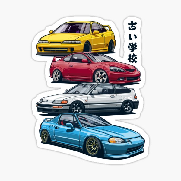 Civic Type R Stickers for Sale