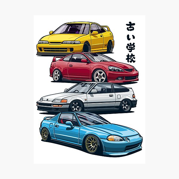 Item preview, JDM Mix. Civic, CRX, Integra designed and sold by OlegMarkaryan.