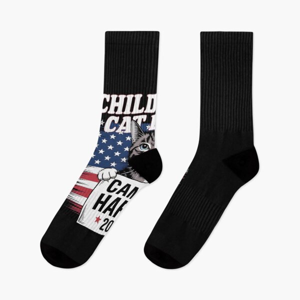 Item preview, Childless Cat Lady - Kamala Harris 2024 designed and sold by TahfahTk.