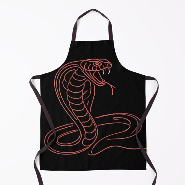 Item preview, Red Cobra Outline designed and sold by Blink Art Studio.