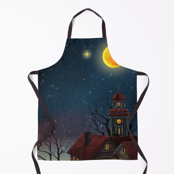 Item preview, Night Background with City and Moon designed and sold by Selfmaiden.