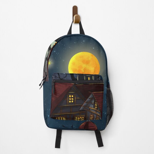 Item preview, Night Background with City and Moon designed and sold by Selfmaiden.