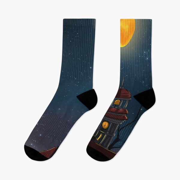 Item preview, Night Background with City and Moon designed and sold by Selfmaiden.