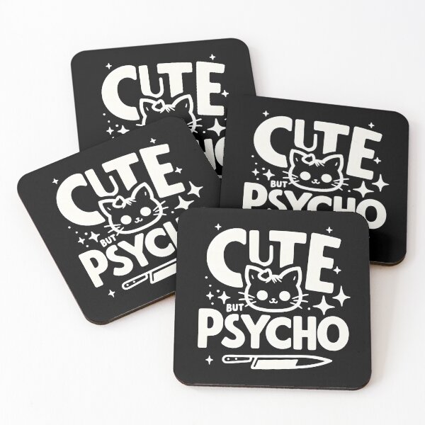 Item preview, Cute But Psycho  designed and sold by OzzFrequency.