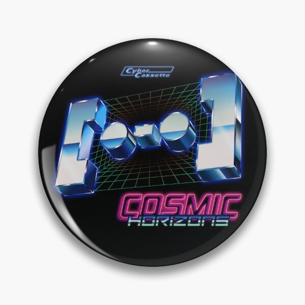 Item preview, 80s retro vintage synthwave design - Cybercassette Cosmic Horizons designed and sold by Cybercassette.