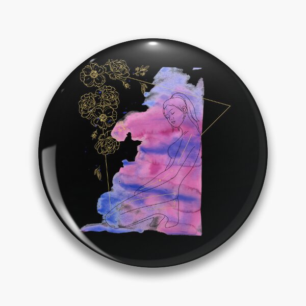 Item preview, Mystical Women in pink and blue designed and sold by MarigoldandLily.