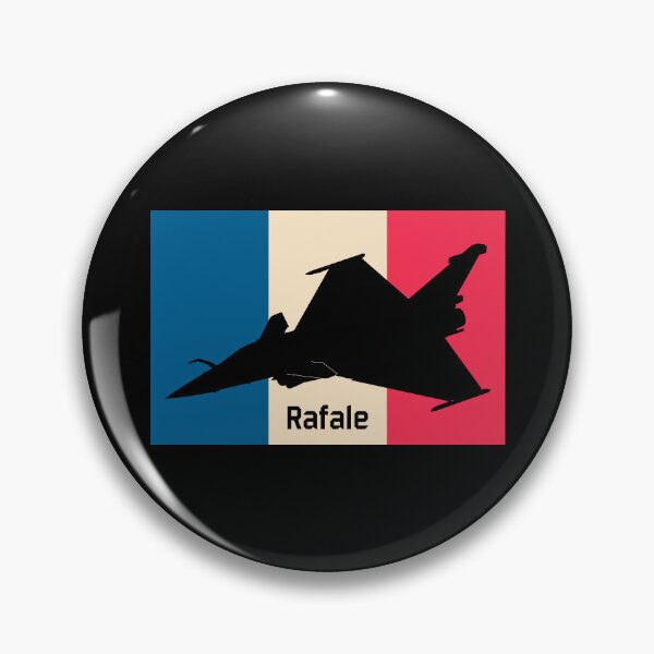 Item preview, Rafale French Jet Plane Silhouette Vintage Flag designed and sold by MilitaryMart.