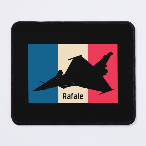 Item preview, Rafale French Jet Plane Silhouette Vintage Flag designed and sold by MilitaryMart.