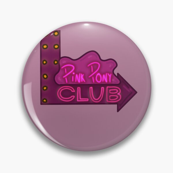 Item preview, Pink Pony Club Retro Sign designed and sold by sofie rose.