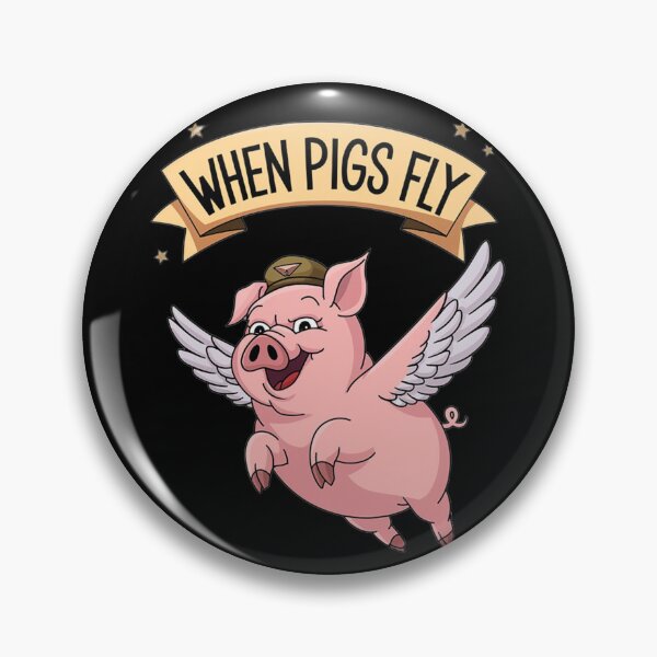 Item preview, When Pigs Fly designed and sold by Krystian9809.
