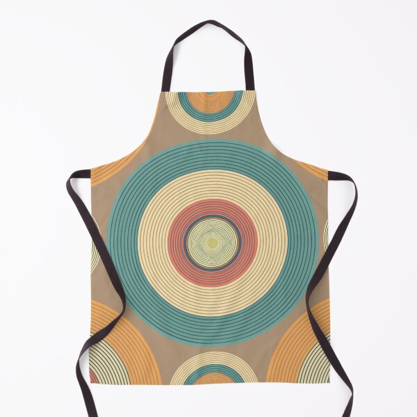 Item preview, A seamless pattern design of concentric circles in various colors. designed and sold by HEMRO.