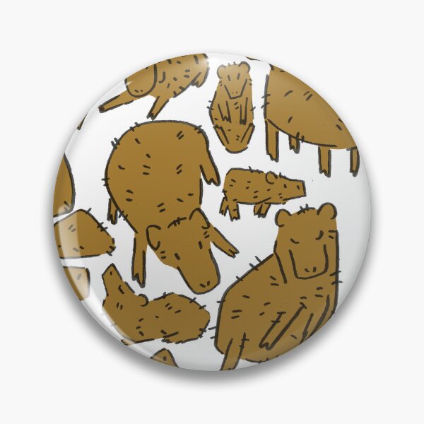 Item preview, Happy Capybaras designed and sold by Leekappart.