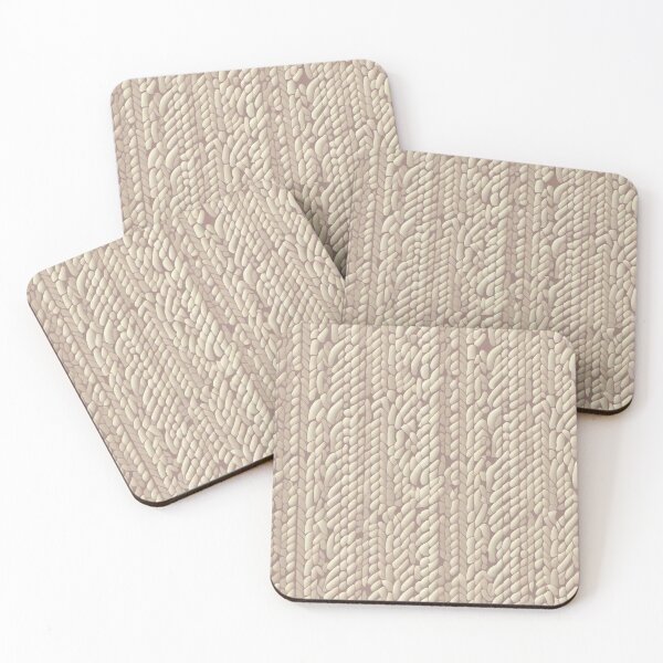 Item preview, Intricate Cable Knit Print with Rich Texture designed and sold by communedesigns.