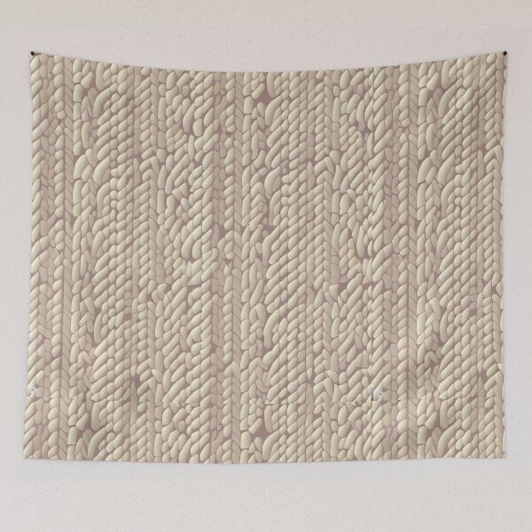 Item preview, Intricate Cable Knit Print with Rich Texture designed and sold by communedesigns.