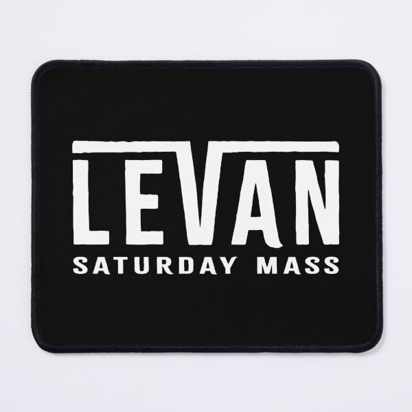 Item preview, LEVAN. SATURDAY MASS. WHITE. designed and sold by 5hertz.