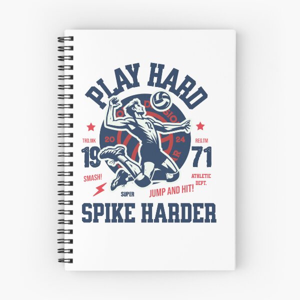 Item preview, Play Hard Spike Harder Spikeball Roundnet game for backyard beach park indoor spike ball Funny Vintage designed and sold by HosvPrint .s.