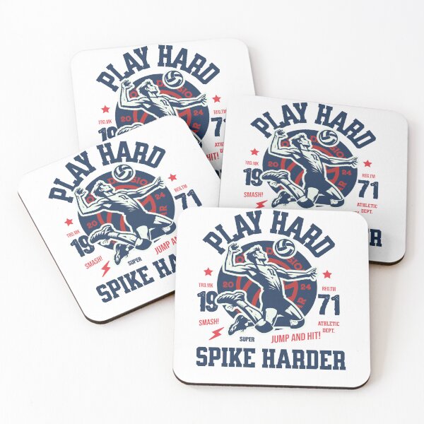 Item preview, Play Hard Spike Harder Spikeball Roundnet game for backyard beach park indoor spike ball Funny Vintage designed and sold by HosvPrint .s.