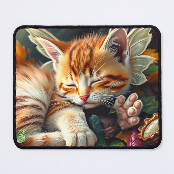Item preview, Sleeping Fairy Kitten No. 001 designed and sold by FaerieFusion.