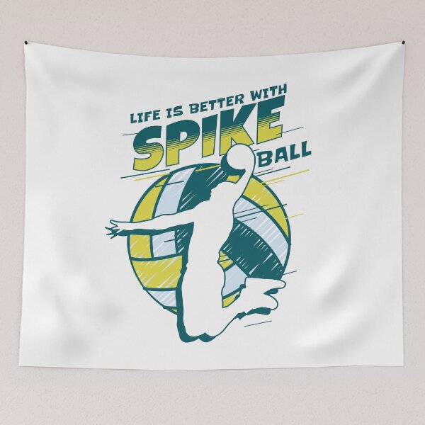 Item preview, Life Is Better With Spikeball Roundnet game for backyard beach park indoor spike ball Funny Vintage designed and sold by HosvPrint .s.