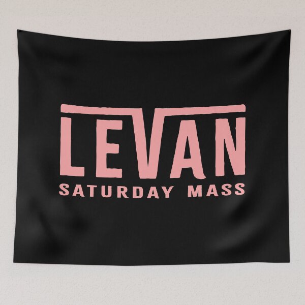 Item preview, LEVAN. SATURDAY MASS. PINK. designed and sold by 5hertz.