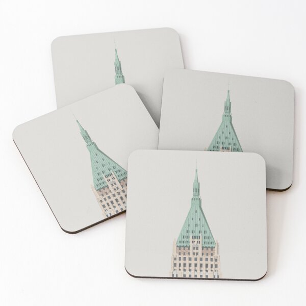 Item preview, Manhattan New York Travel Illustration designed and sold by archetype prints.