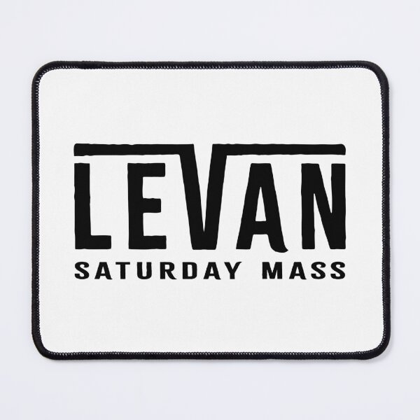 Item preview, LEVAN. SATURDAY MASS. BLACK. designed and sold by 5hertz.