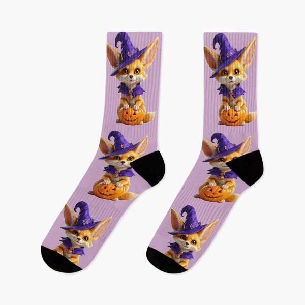 Item preview, Cute Fennec Fox Halloween Witch designed and sold by TheArtOfPat.