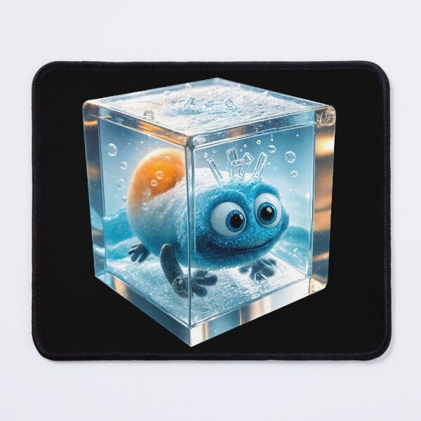 Item preview, Icy Enigma Encased in Transparent Prism designed and sold by koreatvtea.