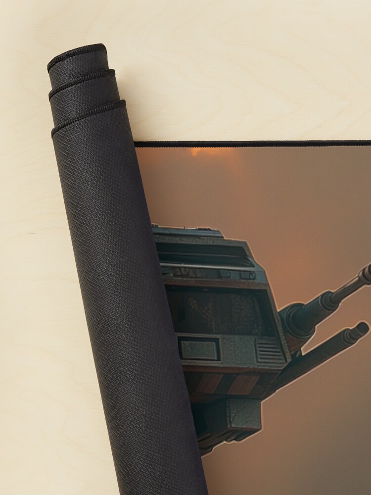 Imagen 2 de 5, Alfombrilla de ratón con la obra Arte de fan de Star Wars del caminante AT-AT, diseñada y vendida por SavinMercantile.