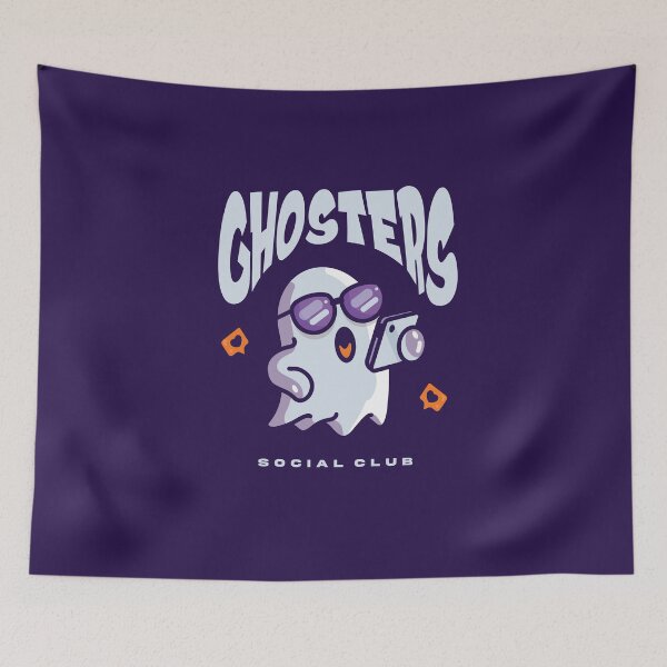Item preview, Ghosters | Unique halloween design | Original illustration | Ghost Character | Kwai | Funny | Print PNG | Digital print | Cute Art designed and sold by Chronika.