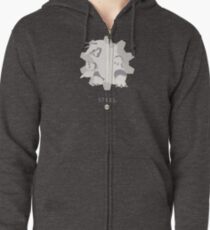 Pokemon Type - Steel Zipped Hoodie