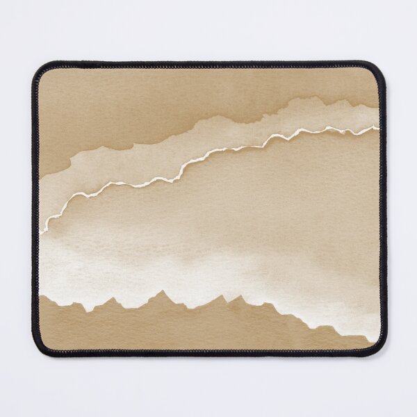 Item preview, Desert Sunset Abstract Watercolor Painting - Fawn + Snow designed and sold by Irene Estelle.
