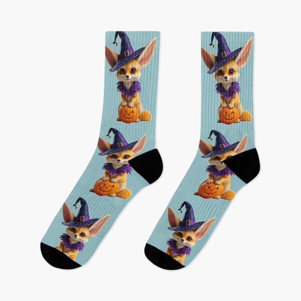 Item preview, Cute Fennec Fox Halloween Witch designed and sold by TheArtOfPat.