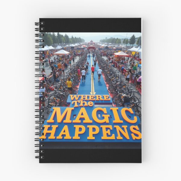 Item preview, Transition Zone - Where the Magic Happens | Triathlon Enthusiasts designed and sold by Triathlongram.