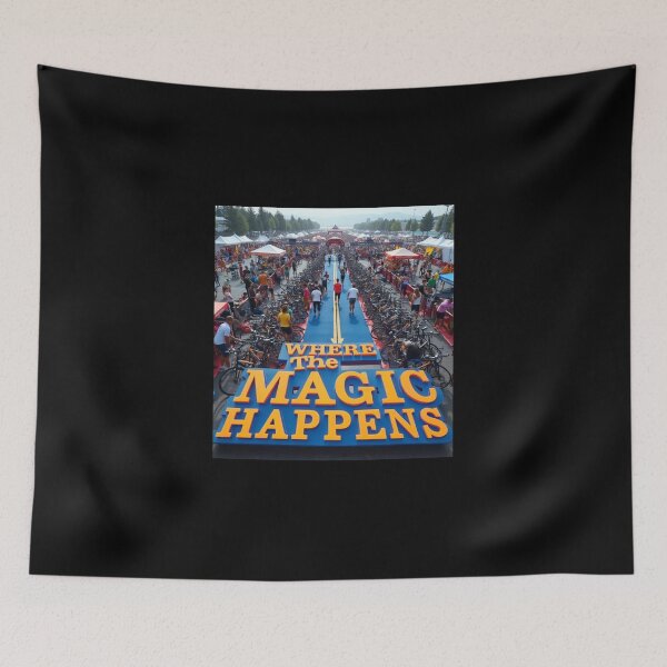Item preview, Transition Zone - Where the Magic Happens | Triathlon Enthusiasts designed and sold by Triathlongram.