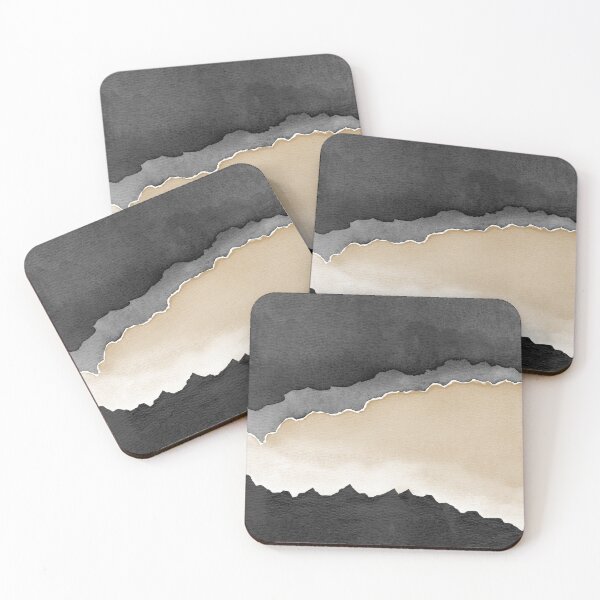 Item preview, Desert Sunset Abstract Watercolor Painting - Coal + Fawn designed and sold by Irene Estelle.