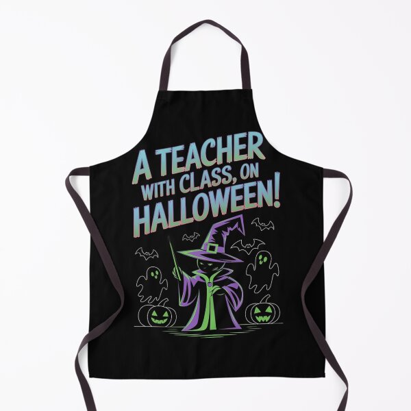 Item preview, Teacher with class, on Haloween designed and sold by Krystian9809.