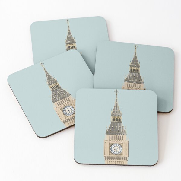 Item preview, London Travel Illustration Big Ben designed and sold by archetype prints.