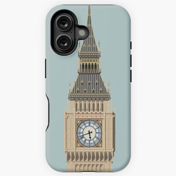 Item preview, London Travel Illustration Big Ben designed and sold by aio.