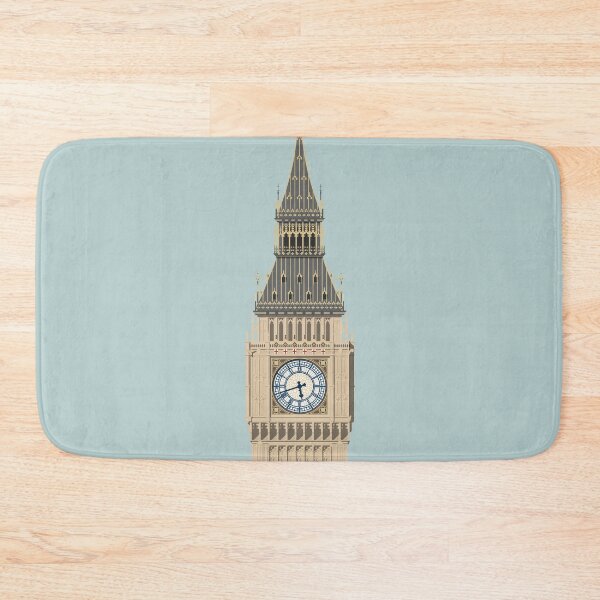 Item preview, London Travel Illustration Big Ben designed and sold by archetype prints.