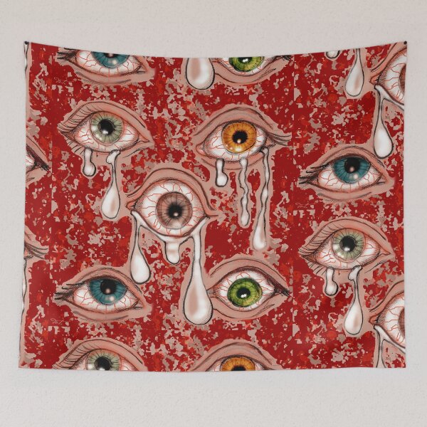 Item preview, Red Daywatch Eyeballs designed and sold by artistdiat.